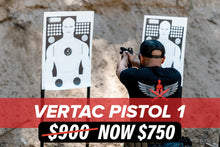 Load image into Gallery viewer, VerTac Pistol 1 - VerTac Training and Gear