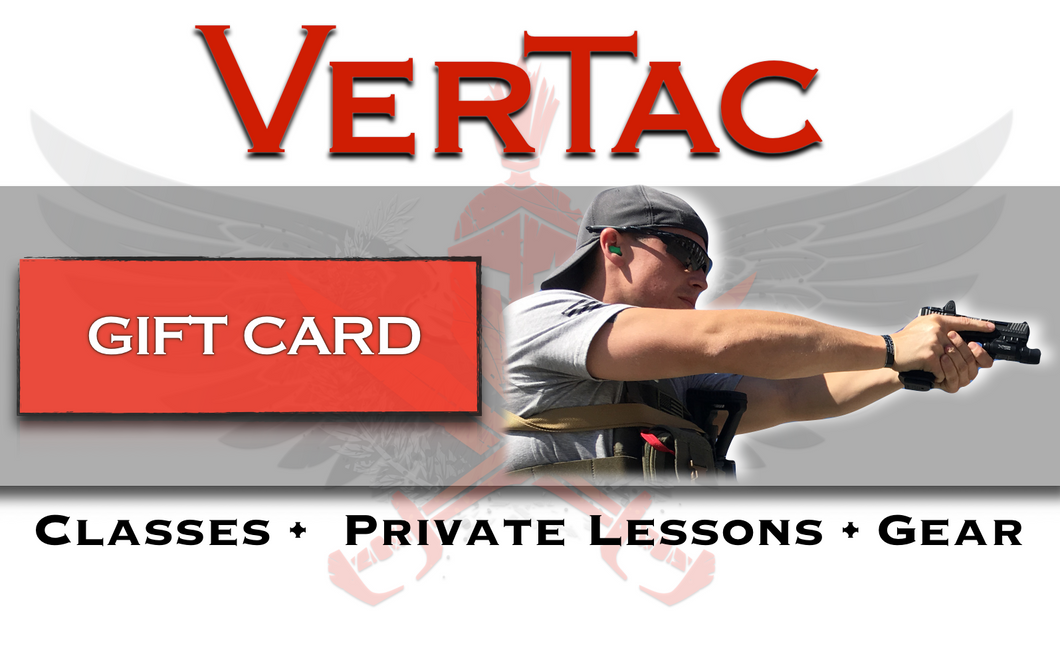 VerTac Gift Card - VerTac Training and Gear
