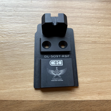 Load image into Gallery viewer, C&amp;H Precision 509T Glock MOS Plate (Rear Sight Forward) - VerTac Training and Gear